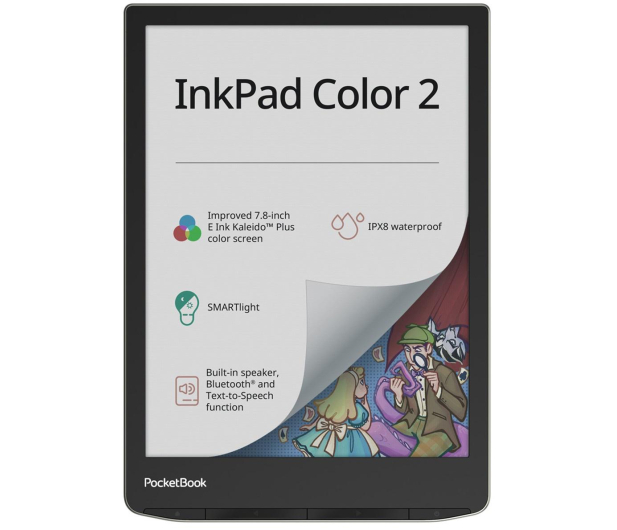 POCKETBOOK Inkpad 2 Color silver - 1376614 - zdjęcie